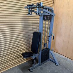 Commercial Pec Fly | Rear Felt Combo- 250 Lb Weight Stack/ Gym Equipment