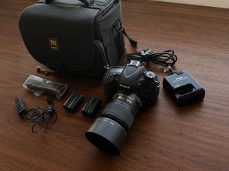 Nikon D610 DSLR w/ lens