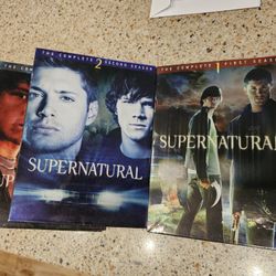 Supernatural Series. Seasons 1-5 and 7-8