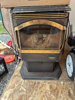 Lopi Pellet Stove great for shop or garage