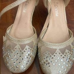 Gold Girl Shoes