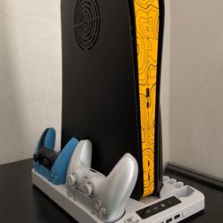 PS5 Disc Version + Two Wireless DualSense Controllers