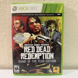 XBOX 360 Red Dead Redemption Game of The Year Edition