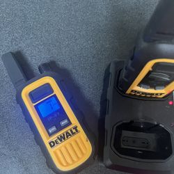 DeWalt Walkie talkies