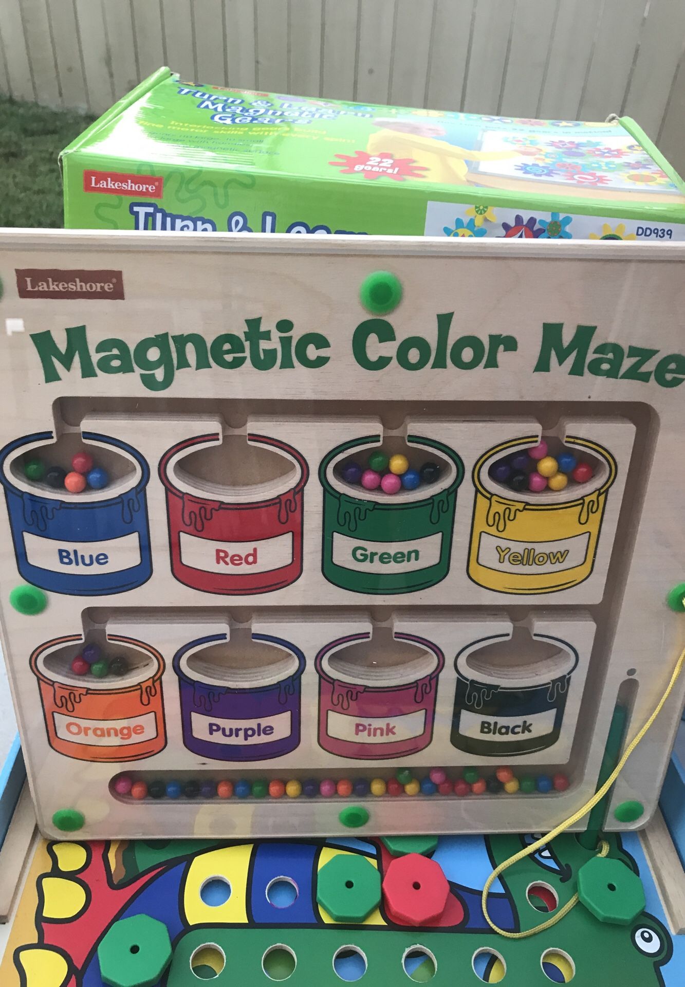 Lakeshore magnetic color maze