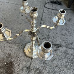Silver Plated Candelabra