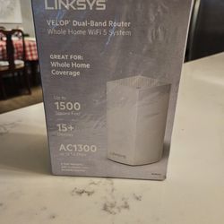 Velop Jr. Whole Home Mesh Wi-Fi System
Brand New unopened box 
$70.00 firm on price