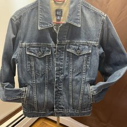 GAP Blue Denim Trucker Jean Jacket Youth Boys Size XL12