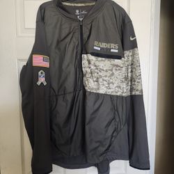 Nike Raiders Salute To Service 1/4 Jacket