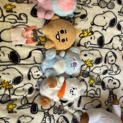 BTS plushies