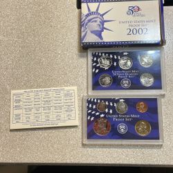 United States Mint Proof Set2002