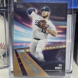 Topps Max Muncy 5/50 Baseball Card 
