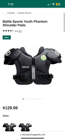 Football shoulder pads (youth m)