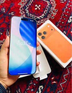 Iphone 17 pro 512gb cosmic orange unlocked
