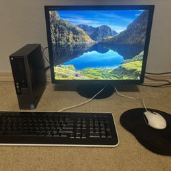 🖥️ Dell Desktop Computer + Samsung Monitor Bundle – $160 (Lynnwood)