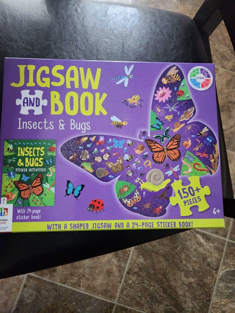 New Jigsaw And Book 150+ Puzzle