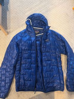 Patagonia Micro Puff Hooded Jacket Blue