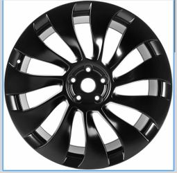 New 21inch 21 inch x 9.5 inch Front Wheel Rim Fits For Tesla Model Y 2020 2021 2022 2023, Black OEM Alloy Wheels, 11(contact info removed)B