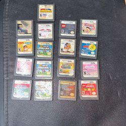 17 Pack Nintendo DS -Good  Condition 