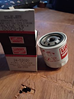 Boat generator fuel  filter