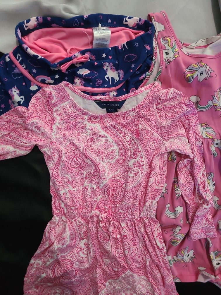 Ralph Luaren 4t Dress Unicorn Dress Skirt