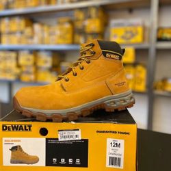 WOLVERINE  Men's Halogen 6 in. Work Boots - Steel Toe - Wheat Size 12(M)….DXWP84354