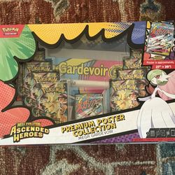 Pokemon TCG Ascended Heroes Premium Poster Collection (Gardevoir)