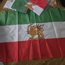 Iran Persia Glory Shiro Khorshid Flag