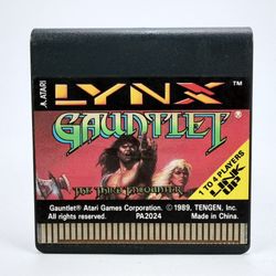 Gauntlet 1989 Atari Lynx Game Only OEM Excellent Condition Vintage Video Game