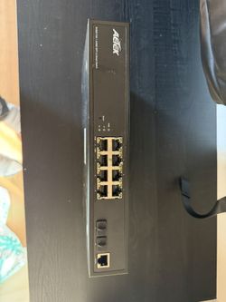 AETEK 8-Port Gigabit PoE Smart Switch