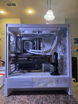 Mid-High End White and Black Gaming Pc