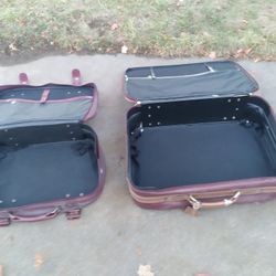 Two suitcases combination! $5