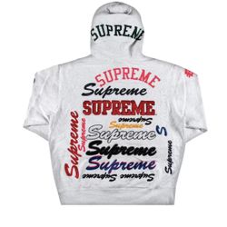 Supreme Multi Logo Hooded Sweatshir