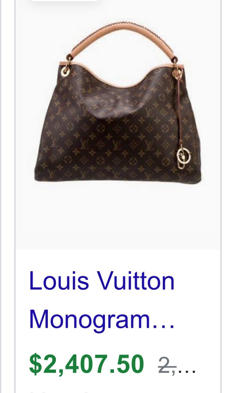AUTHENTIC LOUIS VUITTON ARTSY TOP HANDLE BAG
