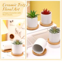 Ceramic Pots (8 Pack)