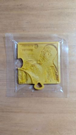 Marvel's Fantastic Four 2005 Lunchables Puzzle Piece - The Thing