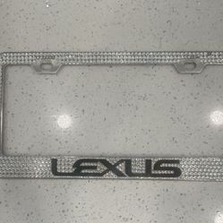 Lexus Bling License Plate Frame