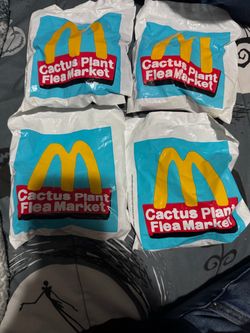Cactus plant flea market happy meal toys