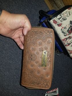 Loungefly brown wallet