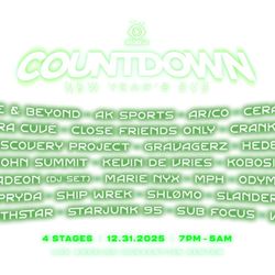 Countdown 2025 GA ($145)