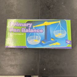 Primary Pan Balance With Weight Set