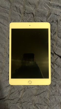 Apple iPad mini 4 (A1538) Wi-Fi, GB, Gold/White,