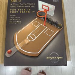 Tabletop Basketball Drinking Game 