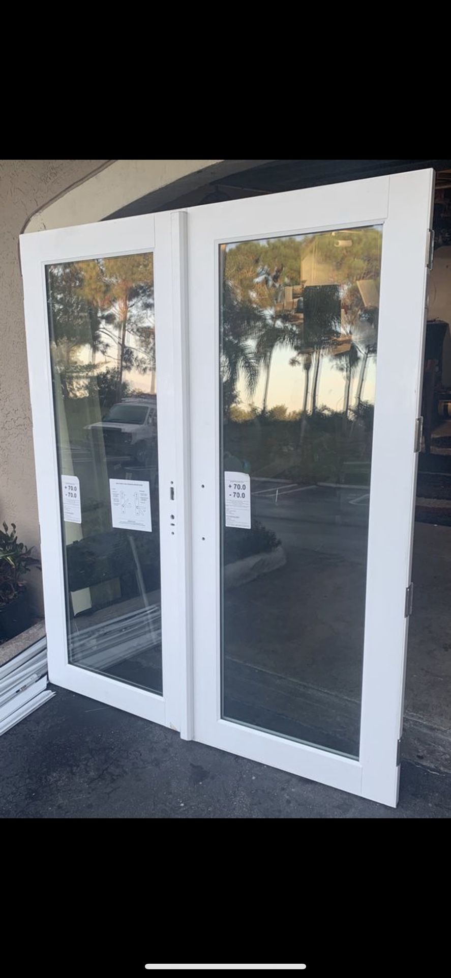 PGT HURRICANE IMPACT FRENCH DOOR PANELS for Sale in Boynton Beach, FL
