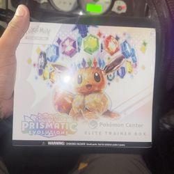 PRISMATIC EVOLUTION ETB (POKEMON CENTER)