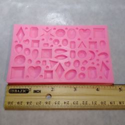Silicon Mold For Fondant Or Chocolate $7