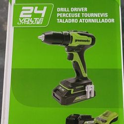 Greenworks 24V Brushless Drill & Driver