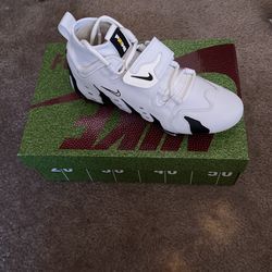 Nike Diamond Turf, Vapor Edge 360 DT Cleat White Black Brand New