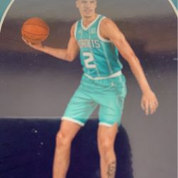 2020-21 LaMelo Ball Hoops Rookie Card