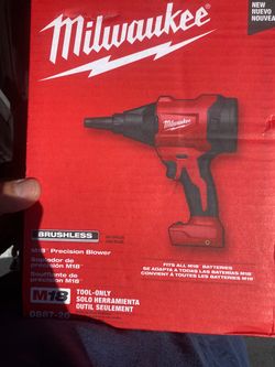 Milwaukee M18 Brushless Precision Blower Tool-Only